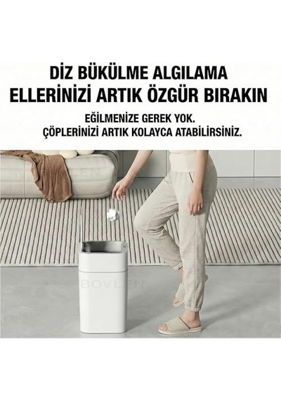 Mega Boy 22 Litre Otomatik Hareket Sensörlü Çöp Kovası, Banyo Çöp Kovası, Çocuk Odası Çöp Sepeti, Çöp Kutusu, 2 Adet 1.5 V Aa Pil, Piller Pakete Dahil Değildir 44x29.5x20 Cm 6998 Mega Boy 22 Litre Otomatik Hareket Sensörlü Çöp Kovası, Banyo Çöp Kovası, Çocuk Odası Çöp Sepeti, Çöp Kutusu, 2 Adet 1.5 V Aa Pil, Piller Pakete Dahil Değildir 44x29.5x20 Cm 6998