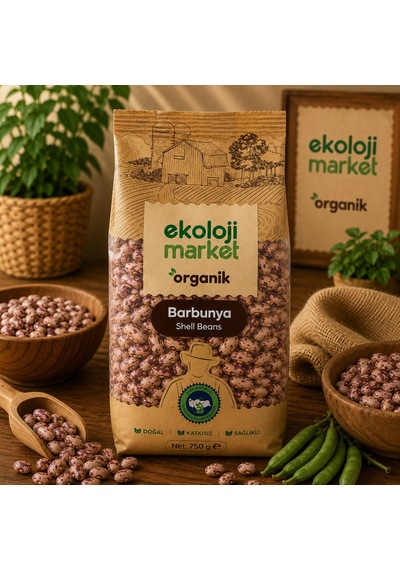 Organik Glutensiz Barbunya 750 Gr.