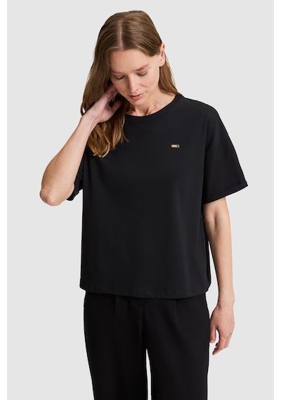 U.s. Polo Assn. Kadın Siyah Tişört Basic 50323545-vr046