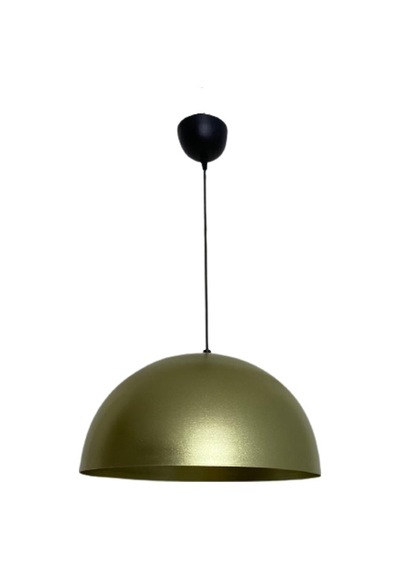 Rsylight Retro Gold Metal Dekoratif Tekli Kafe Mutfak Aydınlatma Avize Çap:40cm Beyaz