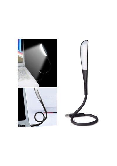 Tr Usb Girişli 14 Ledli 3 Kademeli Dokunmatik Masa/kitap Okuma Lambası Ledi Siyah Genel