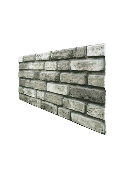 5 Adet X Tuğla Desenli 3D Strafor Köpük Duvar Kaplama Paneli (403308791)