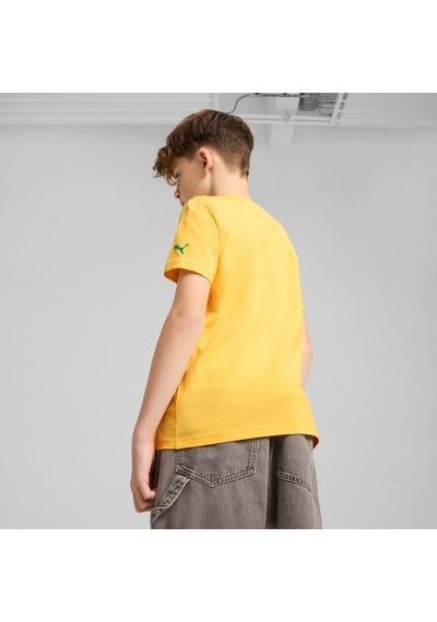 Puma Super Genç Grafik I Tişört 629864 55 SARI Sarı