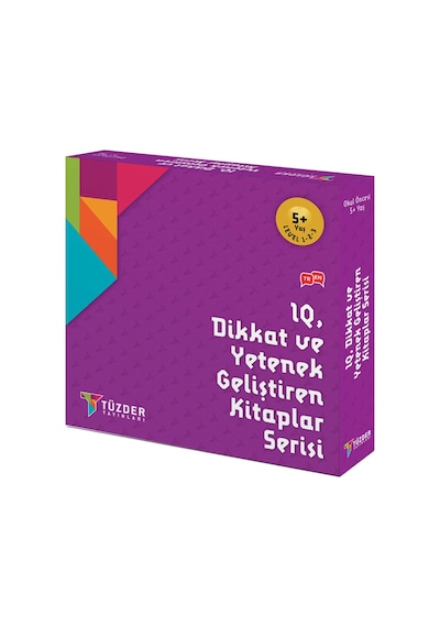 9'Lu Set 5+ Yaş / Iq Dikkat ve Yetenek Geliştiren Kitaplar
