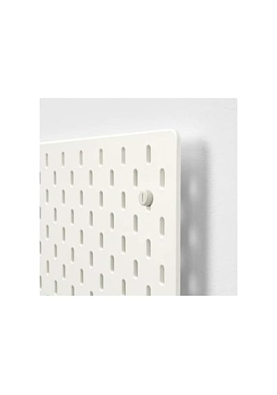 Skådıs Pegboard, Beyaz, 56 X 56 Cm Ev Ve Ofis Kullanımı İçin. Bildirim Panoları, Kağıt Ve Medya Tek Renk