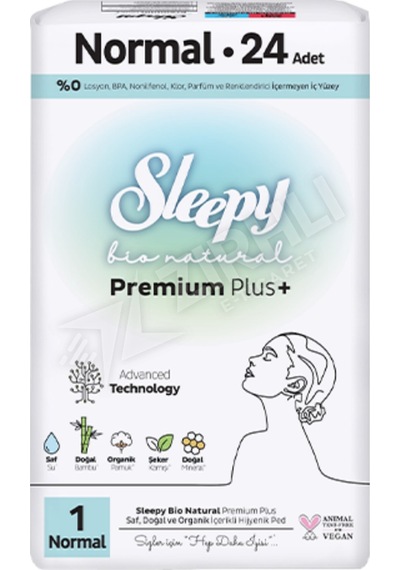 5 Adet Sleepy Ped Bio Super Eco Normal 24'lü