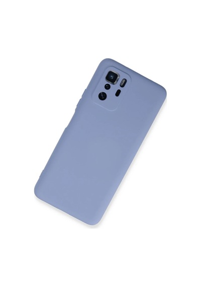 Xiaomi Poco X3 Gt Kılıf Nano İçi Kadife Silikon - Lila 0.2M-Çok Renkli
