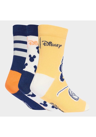 Adidas Disney Mickey Mouse Çocuk 3'lü Çorap Ka9879 Çok Renkli