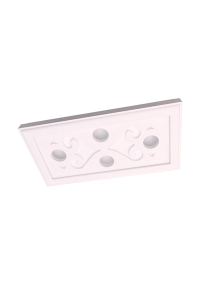 Motifpiyer spotlu gizli ışıklı tavan göbeği sgt-54-5 30X60X7.5cm