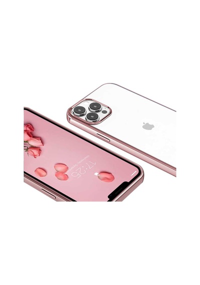 Apple Uyumlu iPhone 13 Pro Max Kılıf Zore Pixel Kapak Pembe