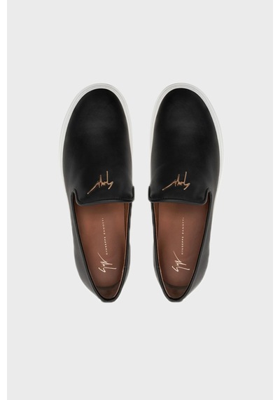 Giuseppe Zanotti Erkek Ayakkabı Eu40011-013 Siyah Siyah