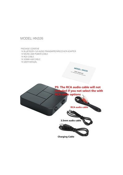 Cyberblue Bluetooth Audio Transmitter/Receiver