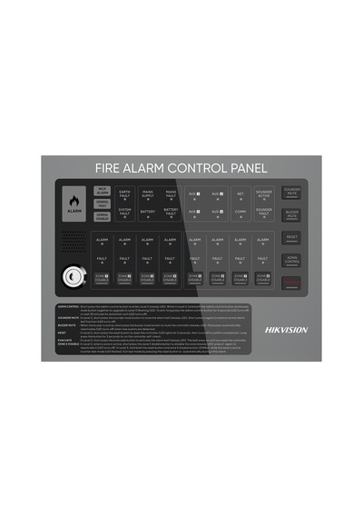 Hıkvısıon Hf-c108 8 Zone En54 Konvansiyonel Alarm Paneli