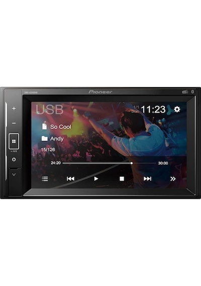 Pioneer Avh-a240bt 6,2" Bluetooth Lu Double Teyp