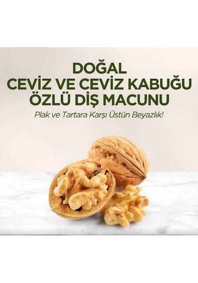 Eyüp Sabri Tuncer Doğal Ceviz ve Kabuğu Özlü Diş Macunu 90 ML