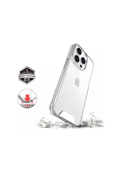 Apple Uyumlu iPhone 14 Pro Max Kılıf Space Seri Lux Silikon Şeffaf Kapak