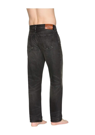 Calvin Klein 90s Straıght Kleın Black Jean Erkek Siyah Kot Pantolon-12566 Siyah