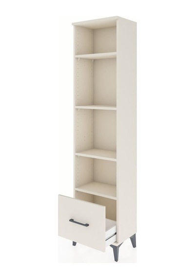 Arges Dolap 4 Raflı Tek Çekmeceli 44x30x182 Aytaşı-aytaşı Aytaşı