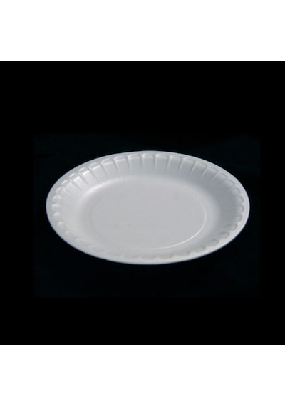 Yuvarlak Köpük Tabak - 23 Cm 100 Lü