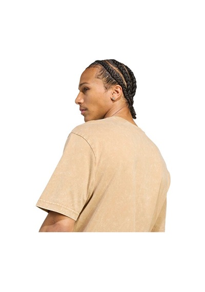 Adidas Washed Tee Erkek Günlük Tişört Jy2811 Kahverengi Kahverengi