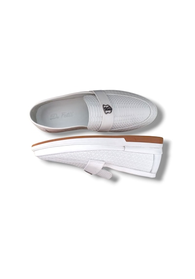 Growish Ge0165 Hakiki Deri Lazerli Yazlık Termoaktif Taban Loafer
