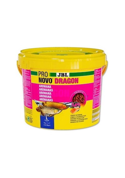 Pro Novo Dragon Stick Arowana, Astronot Vb. Büyük Balık Yemi 100 Gram