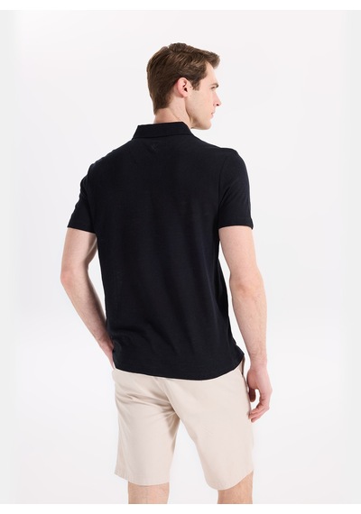Fabrika Lacivert Erkek Pamuklu Polo T-shirt F6sm-tst 2901