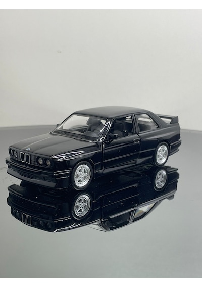 Bmw M3 1:32 Ölçek Metal Çek Bırak Model Araba 12 Cm - Siyah