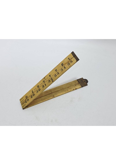 Rabon Boxwood Antika Katlanabilir Ahşap Metre 35 İnç 003 0.004 M - 0.012 M