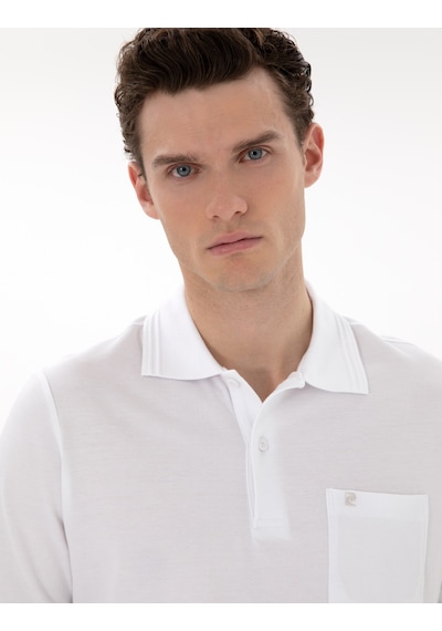 Pierre Cardin Erkek Beyaz Tişört Basic 50306552-vr013 Beyaz