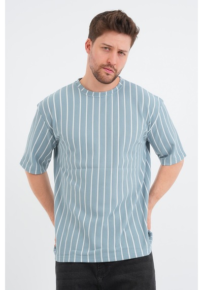 Redline Shift Erkek Oversize Tişört Mavı