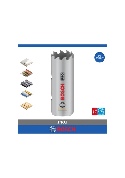 Bosch Pro 19 Mm Multi Vidalı Bi-metal Panç 2608901493