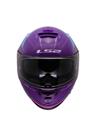 Ls2 Storm 2 Fist Kapalı Motosiklet Kaskı Mavi - Mor