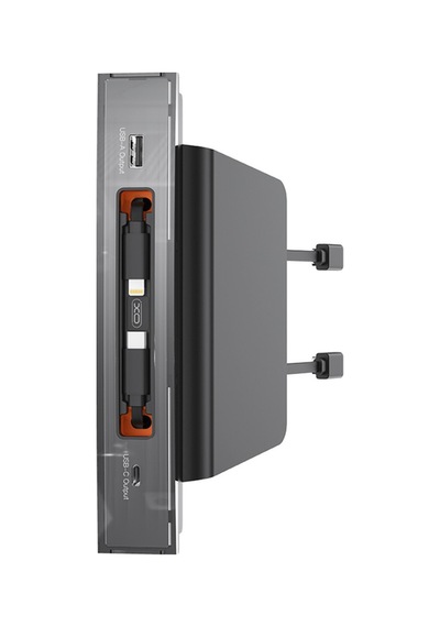 Tesla Model Y / 3 Uyumlu 62w Lightning Ve Type-c Kablolu Usb Çoklayıcı Şarj İstasyonu