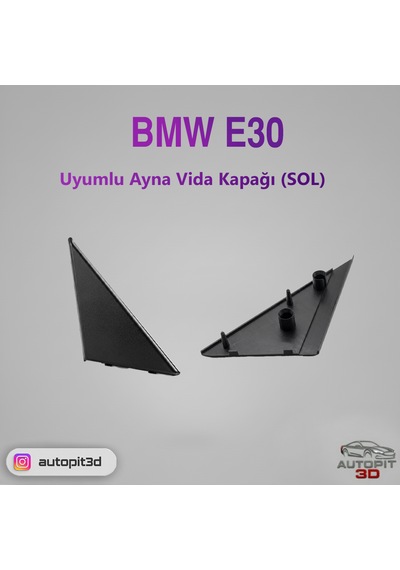 Bmw E30 Uyumlu İç Ayna Kapağı Sol Taraf