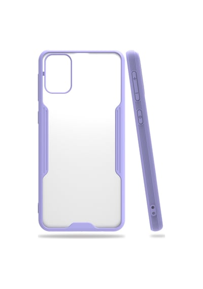 Nettech Samsung Galaxy M21 Uyumlu Platin Seri Arka Koruma Kılıf - Yeşil Yeşil