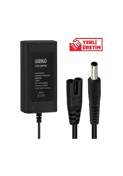 Weko 12 Volt 3.25 Amper 4.5x3.0mm Uçlu Notebook Adaptör