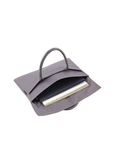 Classone Byn-el004 Wtxpro Su Geçirmez Kumaş 13-14 İnch Bayan Laptop, Notebook, Apple Uyumlu MacBook Air El Çantası- Tote Bag - Gri