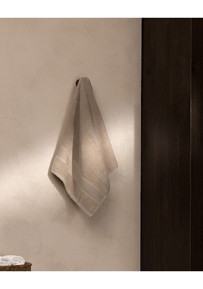 Madame Coco Celine %100 Pamuk Yüz Havlusu - Bej - 50x76 Cm 8684427342886 Çok Renkli