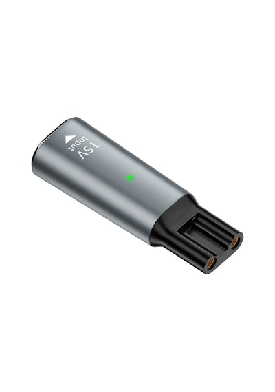Sones Philips İçin Tıraş Makinesi / Saç Kesme Makinesi Şarj Adaptörü Arayüz: Type-c - 15v Oval Siyah