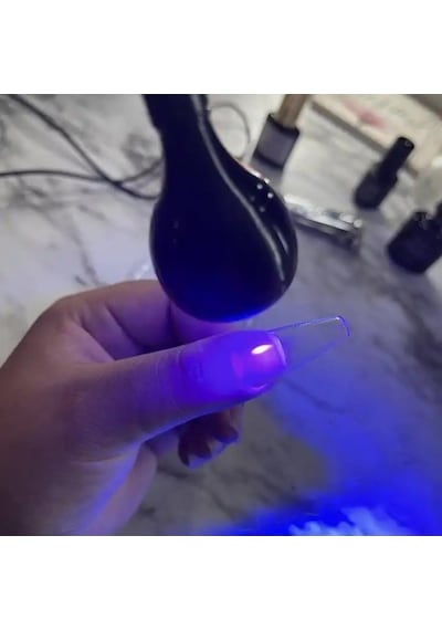 Pratik Esnek Gövdeli Kıskaçlı Oje Tırnak Kurutucu Ultraviyole Mor Işık Uv Led Masa Lambası Diğer