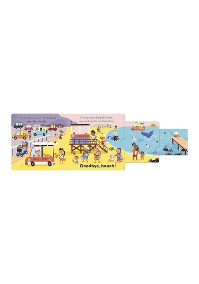 Little World: On The Beach: A Push-and-pull Adventure