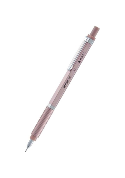Adel Blackline Metal Versatil Kalem 0.7 Premium Serisi, Metalik Pembe