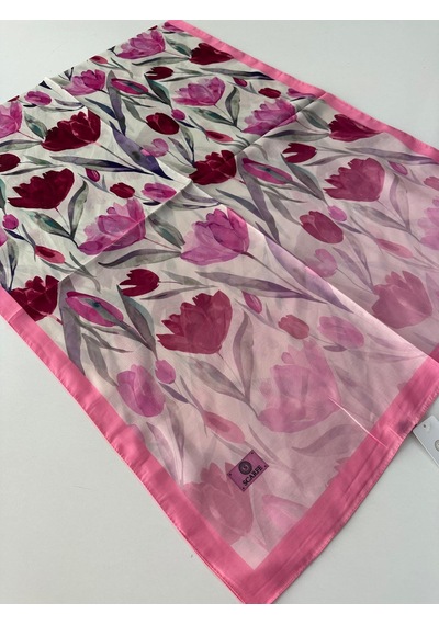 Scarfe Soft Pamuklu Şal Lcs1403-48385 Çok Renkli