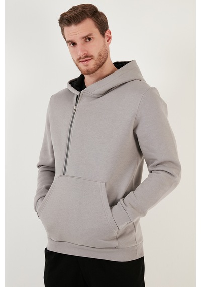 Buratti Erkek Sweat 575707 Açık Gri Açık Gri