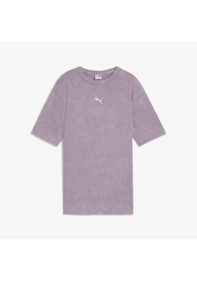 Puma Dare To Relaxed Washed Tee Mor Kadın T-shirt