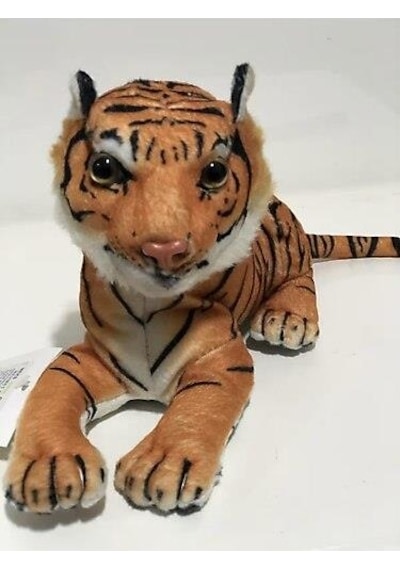 14577 Peluş Kaplan 30cm Sesli -pşa Çok Renkli