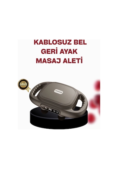 Gld-spt- Geliştirilmiş 6 Başlıklı Şarjlı Masaj Aleti 2000 Mah Derin Doku Masajı Çok Renkli