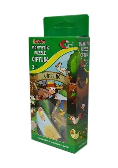 Znv Zenvia Mey İthalat 1345 Manyetik Çiftlik Puzzle Znv2025 Cmn Belirtilmemiş