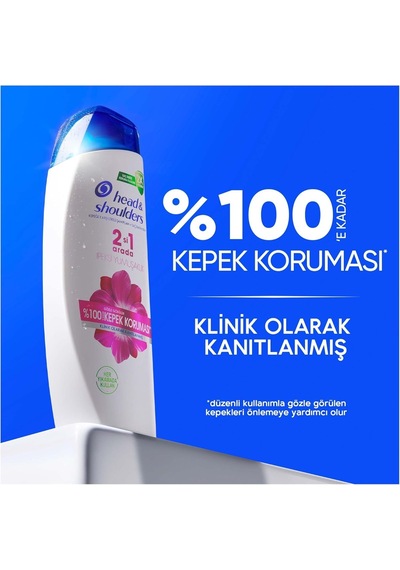 Head & Shoulders İpeksi Yumuşaklık 2'si 1 Arada Kepek Karşıtı 330ml Şampuan